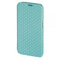 Luminous Dots Booklet Case for Samsung Galaxy S6 (Mint/White)