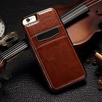 Luxury PU Leather Full Body Case with Card Slot and Stand TPU Cover for iPhone 5/5S (Assorted Colors)