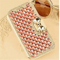 luxury bling crystal diamond leather flip bag cover for samsung galaxy ...