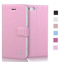 Luxury Silk Texture PU Leather Cover Wallet Flip Case for iPhone 7 7 Plus 6s 6 Plus 5SE 5S 5