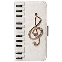 luxury piano keyboard bling musical note flash diamond pu leather wall ...