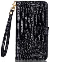 luxury crocodile grain wallet flip leather case for iphone 55sse66s6 p ...