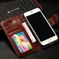 Luxury PU Leather Full Body Case with Card Slot, Frame Slot and Stand TPU Cover for iPhone 6/6S Plus(Assorted Colors)