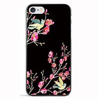 Luxury Magpie bird Pattern Case Cover Beautiful Flowers Soft TPU for Apple iPhone 7 Plus/iPhone 7/iPhone 6s Plus/iPhone 6s/iphone5