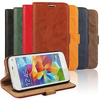Luxury PU Leather Flip Case Phone Cover Cases With Wallet For Samsung Galaxy S3 Mini/S4 Mini/S5 Mini
