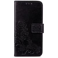 Lucky Four-Leaf Clover Embossed With A Case of Mobile Phone for The iPhone Series