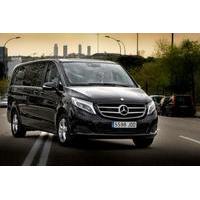 luxury van transfer madrid airport to city center avila or toledo