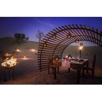 luxury dinner in the desert experience from dubai