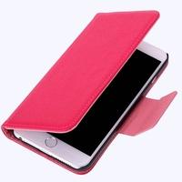 Luxury Flip PU Leather Hard Wallet Case Cover Textured Grain Pouch Stand Folded Magnetic Clip for Apple iPhone 6 Plus 5.5\