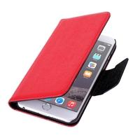 Luxury Flip PU Leather Hard Wallet Case Cover Textured Grain Pouch Stand Folded Magnetic Clip for Apple iPhone 6 4.7\