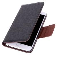 Luxury Flip PU Leather Hard Wallet Case Cover Textured Grain Pouch Stand Folded Magnetic Clip for Apple iPhone 6 Plus 5.5\