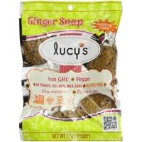 lucys gluten free ginger snap cookies 156g