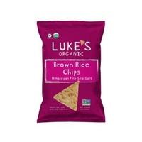 Lukes Organics Brown Rice Chips 142g (1 x 142g)