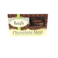 lucys gluten free chocolate mint cookies 156g