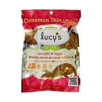 lucys gluten free cinnamon thin cookies 156g