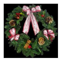 Luxury Decorated 12Inch Pine Wre...