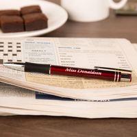 Luxury Writing Pen: Red