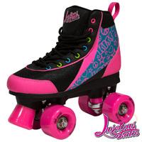 Luscious Retro Quad Roller Skates - Disco Diva