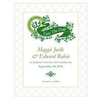 Luck Of The Irish Save The Date Card