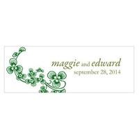 luck of the irish small rectangular tag