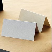 luxury textured place cards pack ivory