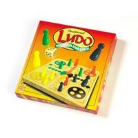 Ludo Game With Wooden Board & Pieces