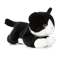 Luv To Cuddle Black/white Cat 11in