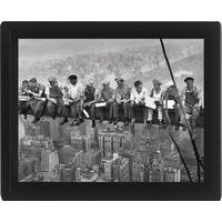 Lunch On A Skyscraper 3d Lenticular Poster (26 x 21cm)