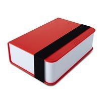 LUNCH BOX BOOK in Red