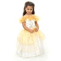lucy locket glamorous golden princess dress 6 7 years
