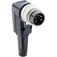 Lumberg WSV 50/6 5 Pin Male DIN Plug IEC 60130-9 Right Angle Cable...