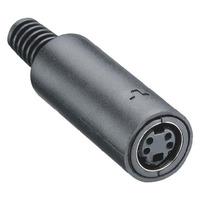 Lumberg MJ-372/4 Female Mini DIN Socket Cable Mount 4 Pin