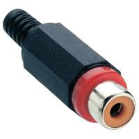 Lumberg XKTO 1 RCA Phono Connector Red