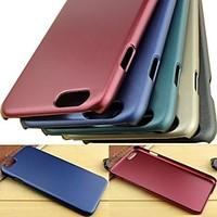 Luxury Metal Texture Wear Resistant Handle Comfortable Hard Case with High Quality PC for iPhone 6(Assorted Color)