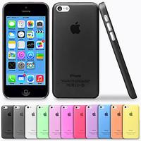 Luxury Ultra Thin Translucent Back Cover for iPhone 5C