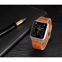 Luxury Leather watch Band strap Bracelet Replacement Wrist Band With Adapter Clasp For Apple Watch 42mm/38mm