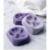 Luxury Lavender Paw Print Soaps