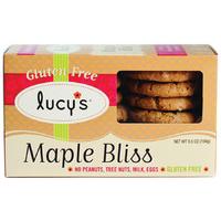 lucys gluten free maple bliss cookies 156g