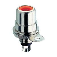 lumberg bto 1 rca phono panel mount socket red