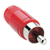 Lumberg STO 1 RCA Phono Cable Mount Socket Red