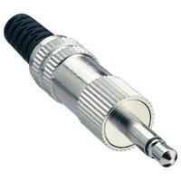 Lumberg KLS 22 Jack Plug Cable Mount Anti-kink Metal 3.5mm 2 Pole Mono