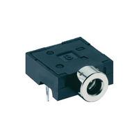 Lumberg 1501 06 Jack PCB Socket 2.5mm Angled Stereo with Metal Collar