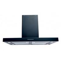 Luxair LA90 FLTI BK 90cm FLT FLAT ISLAND Cooker Hood in Matt Black