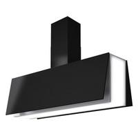 Luxair LA150 ANG BK 150cm ANGELO Auto Opening Cooker Hood in Matt Blac