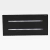 Luxair LA650 CE BLK 650mm Ceiling Extractor Cooker Hood in Matt Black