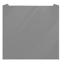 Luxair SP110 CVD SG 110cm Curved Glass Splashback in Silver 750mm High