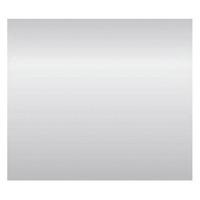 luxair sp60 sg 60cm standard glass splashback in silver 750mm high