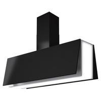 Luxair LA100 ANG BK 100cm ANGELO Auto Opening Cooker Hood in Matt Blac