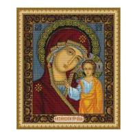 Luca-S Counted Petit Point Cross Stitch Kit Icon M.D.de la Cazan 18cm x 22cm