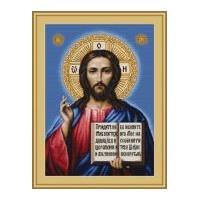 luca s counted petit point cross stitch kit icon 22cm x 30cm